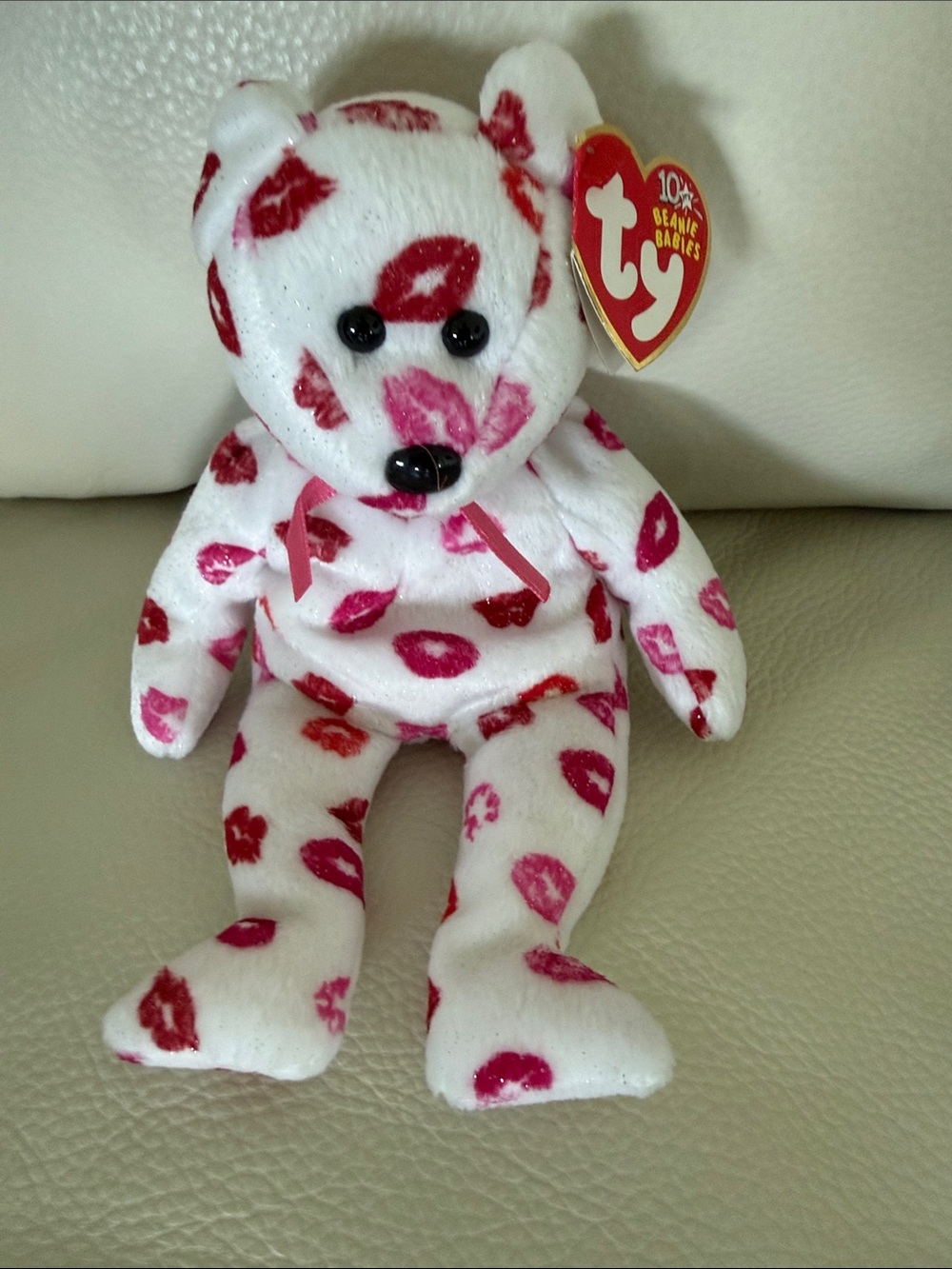 Ty Kissy Beanie Babies vintage stuffed animal